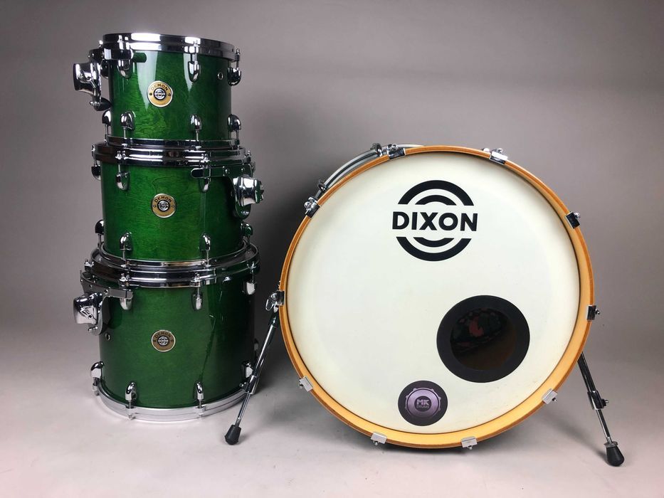 Dixon Demon Custom Maple 22/10/12/14 - Green Emerald Lacquer