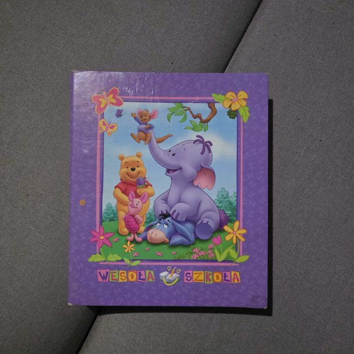Segregator kolekcjonerski Disney Kubuś Puchatek teczka Vintage