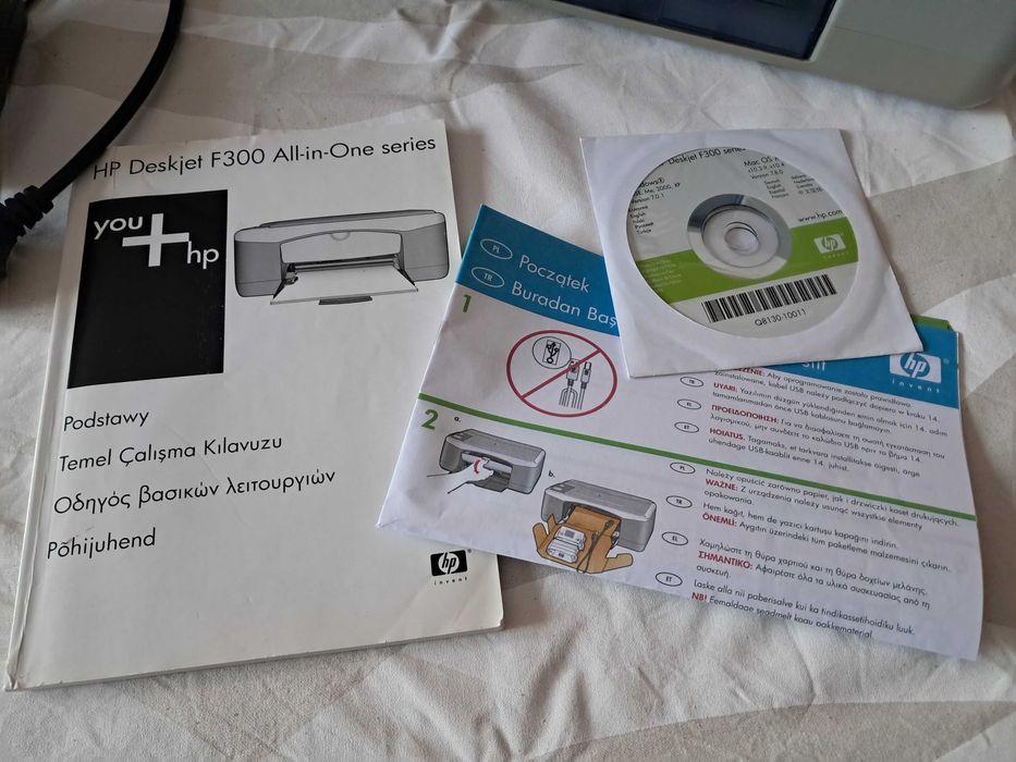 Drukarka - skaner - kopiarka HP DeskJet F380