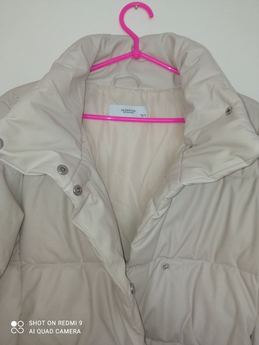 RESERVED ciepła kurtka damska oversize XS/S-M