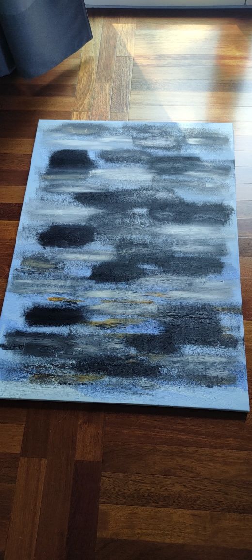 Obraz abstrakcja olej na płótnie 100x70 cm 70x100 cm malowany ręcznie