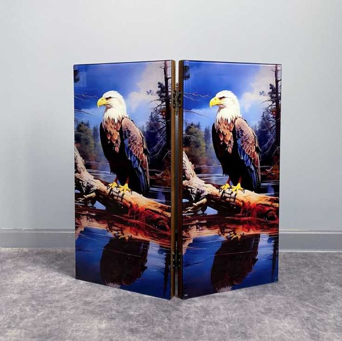 ПРЕМІУМ Нарди з дерева та гартованого скла розмір 48х50