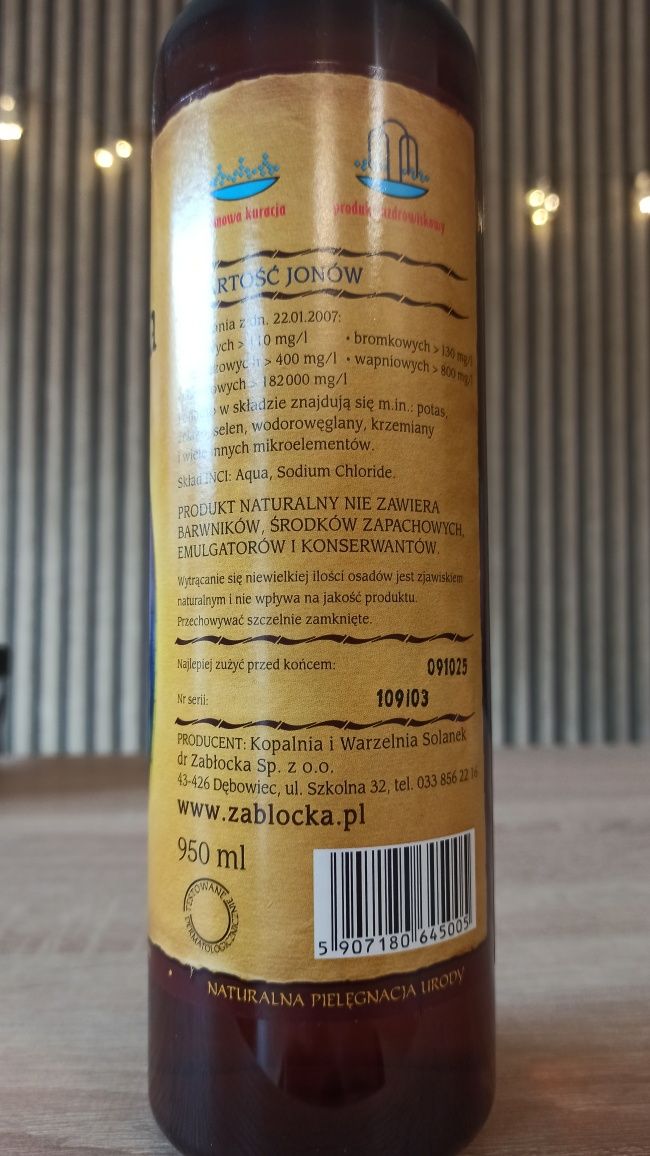Mgiełka solankowa - 950 ml