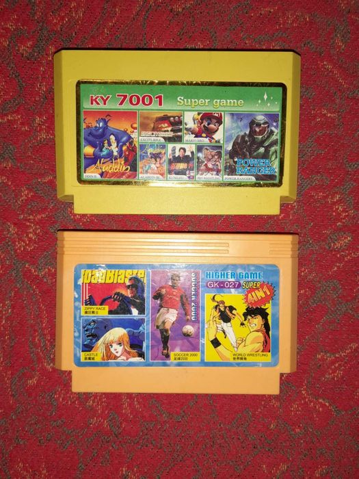 Картриджи на Денді