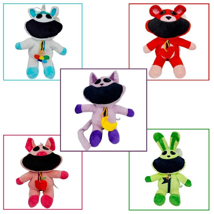 М'які іграшки поппі плейтайм усміхненні звірята poppy playtime кетнеп