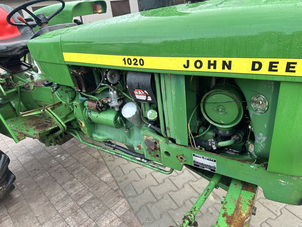 Traktor John Deere 1020 zarejestrowany oplacony