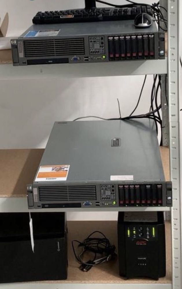Сервер HP ProLiant DL 380 G5