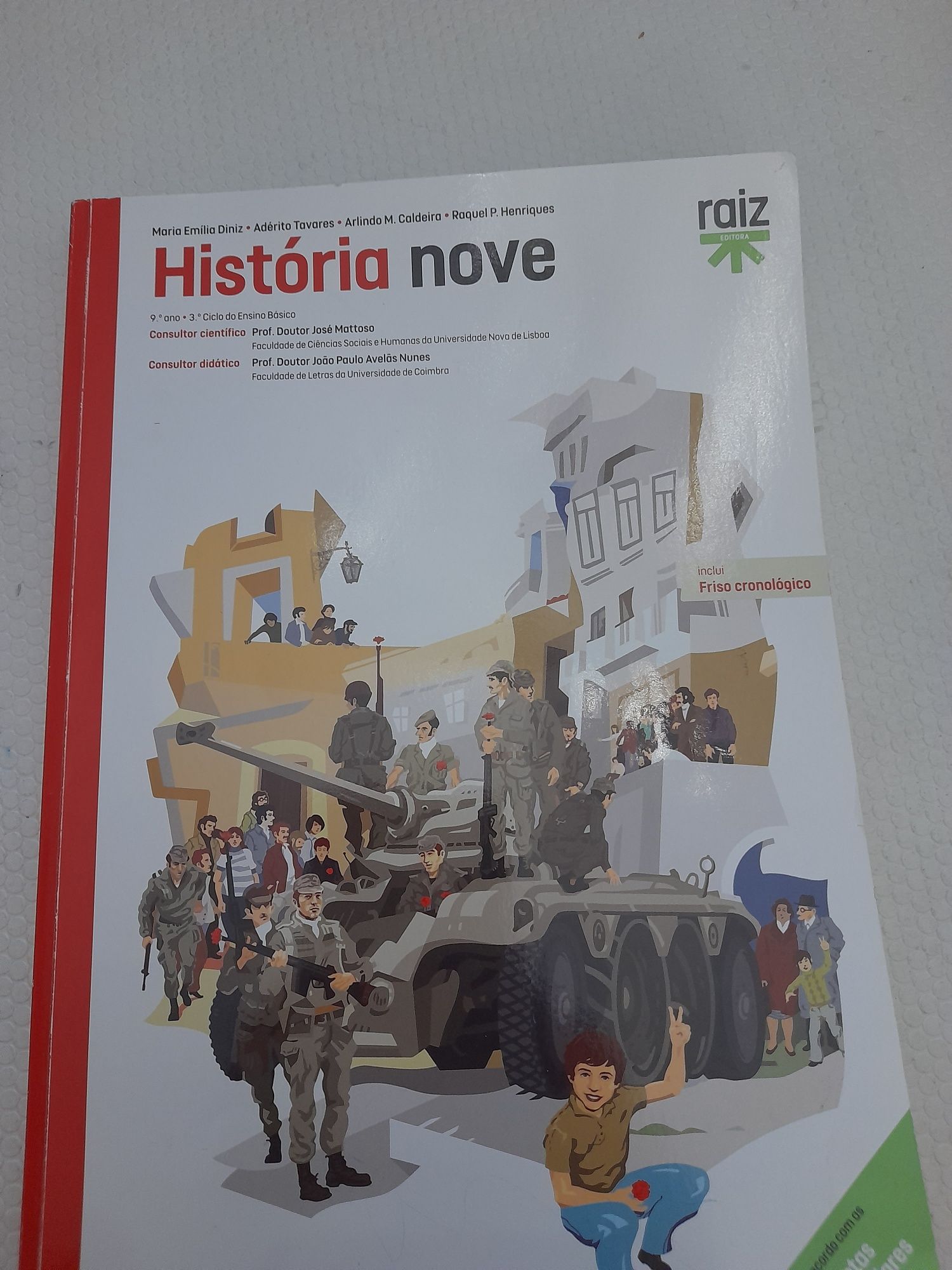 Manual de História 9 ano, História Nove Raiz editores