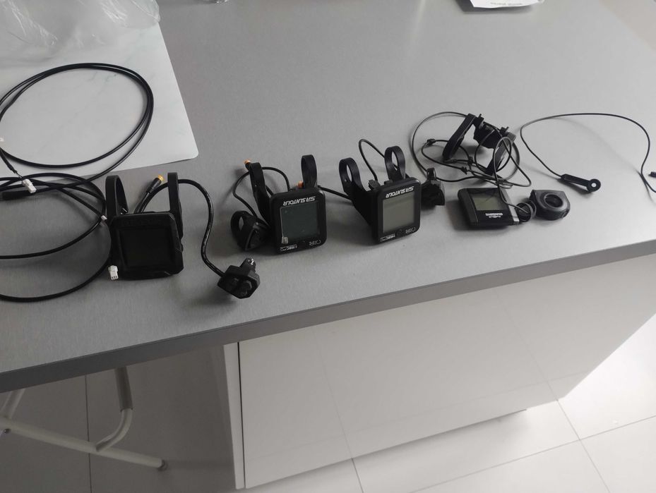 Liczniki wyświetlacze E-bike Shimano STEPS SR Suntour HESC inne