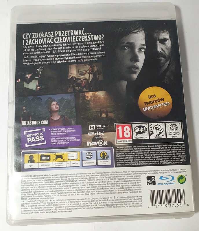 The Last of Us Sony PlayStation 3 (PS3)