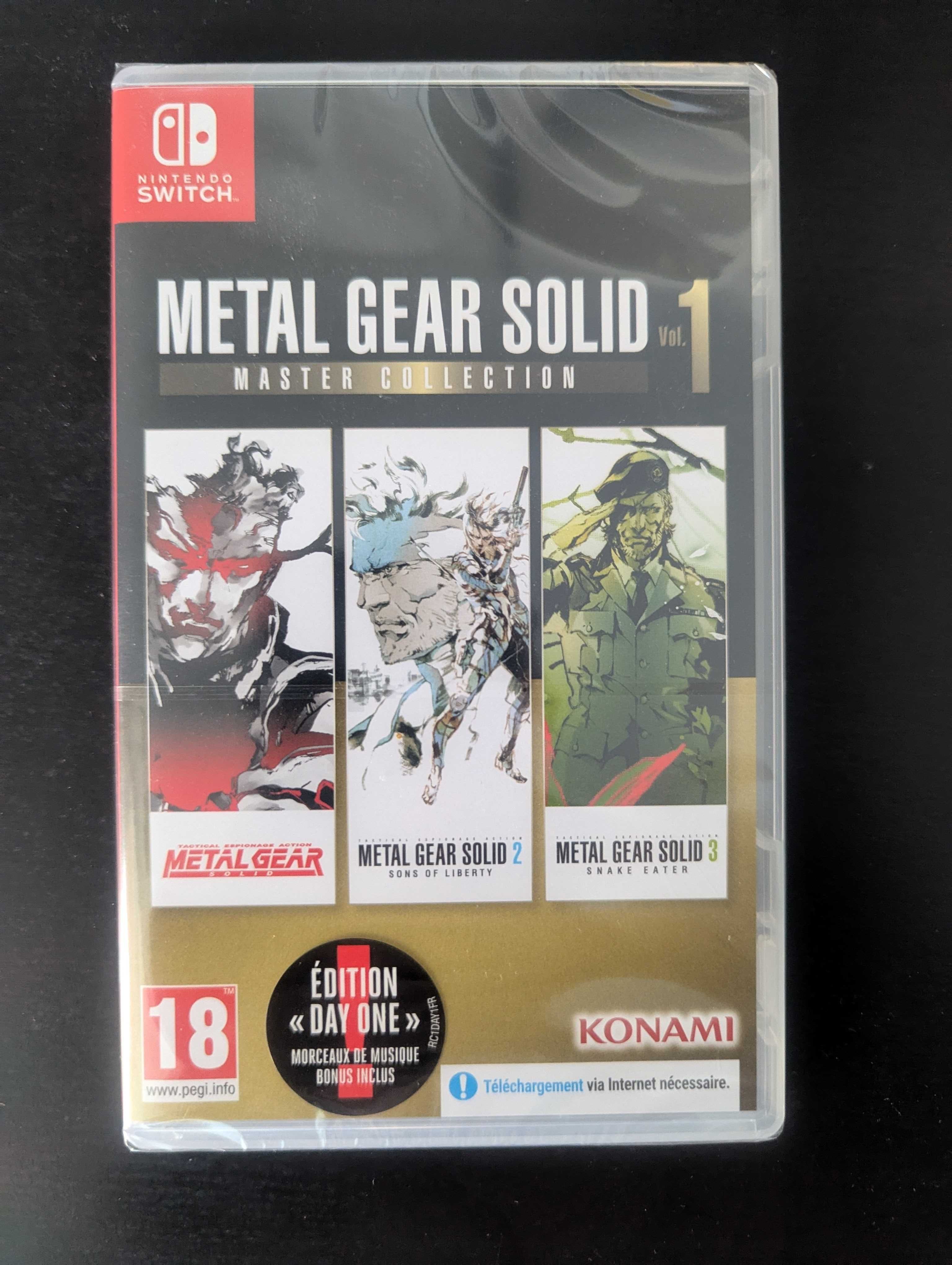 Metal Gear Solid Master Collection Vol. 1 Switch SELADO