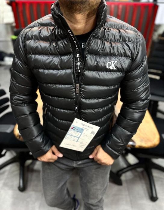 Kurtka zimowa z logo Calvin Klein