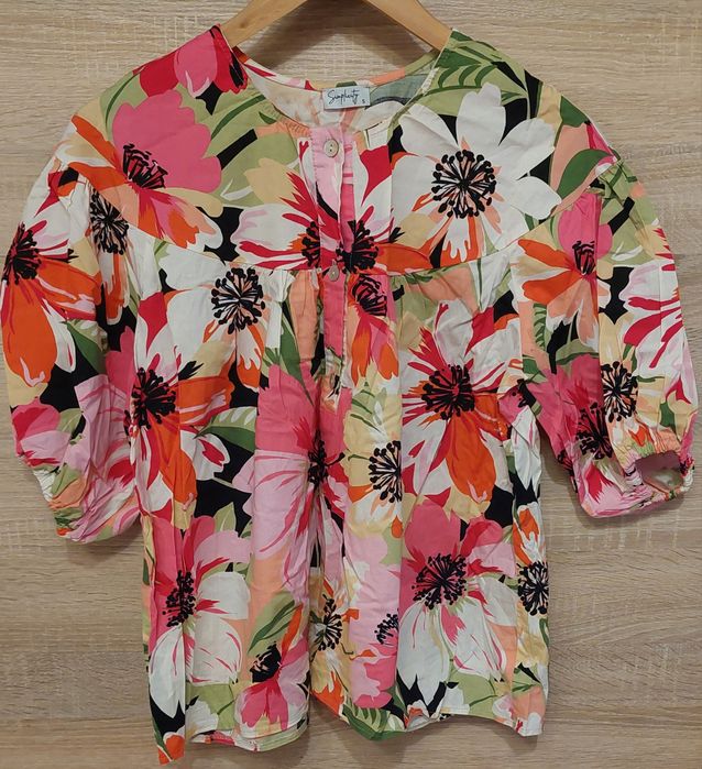 Bluzka damska z krótkim rękawem firmy Simplycity roz. S