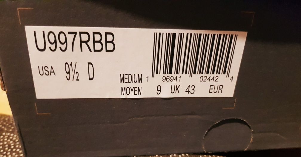Tênis New Balance 997R tam 43