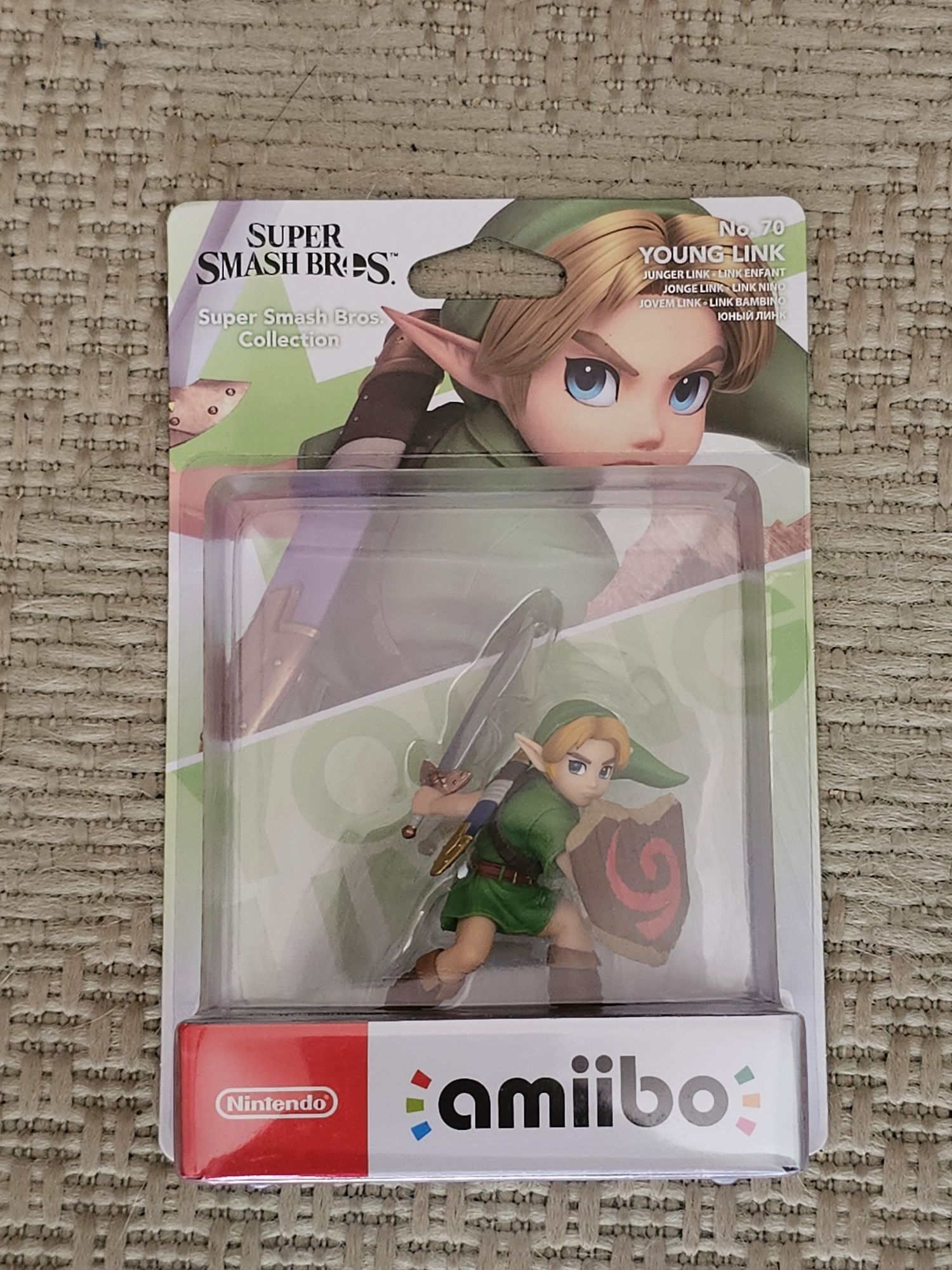 Amiibo zelda kid link selado