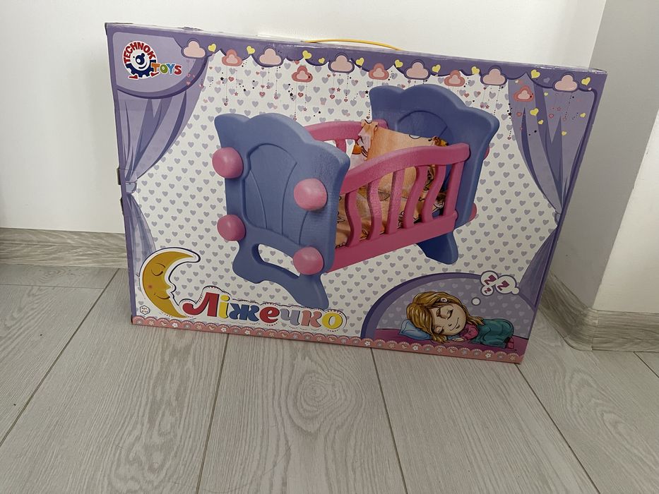 Ліжечко ліжко для пупса