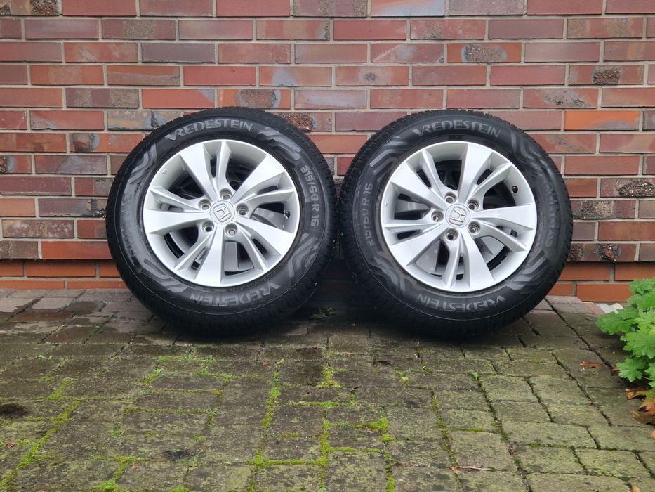 Honda – komplet 4 kół (ZIMA), felgi aluminiowe + opony Vredestein Quat