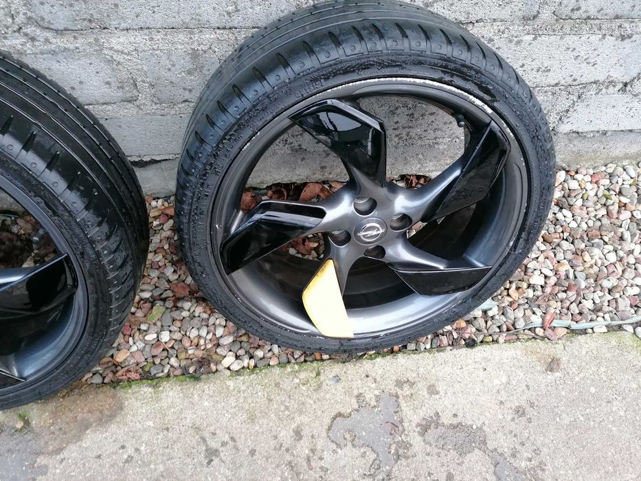 KOŁA alufelgi 4x100 18 OPEL CORSA D E 225/35/R18 astra MERIVA piękne