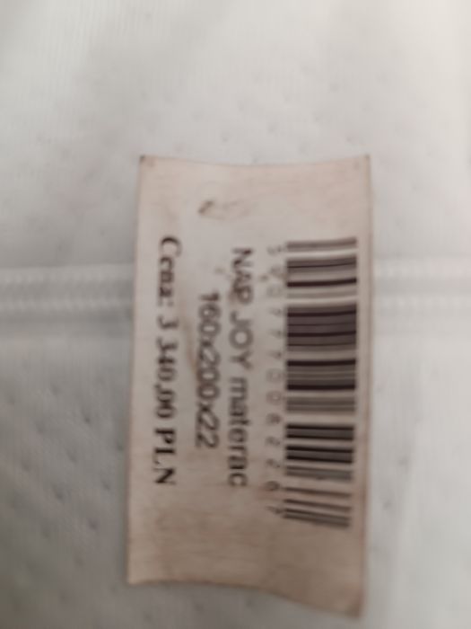 Materac na łóżko na stelaż