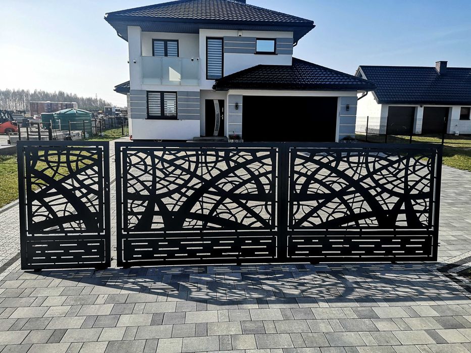 Brama + Furtka z profila 80x20 Ocynk +Ral Producent