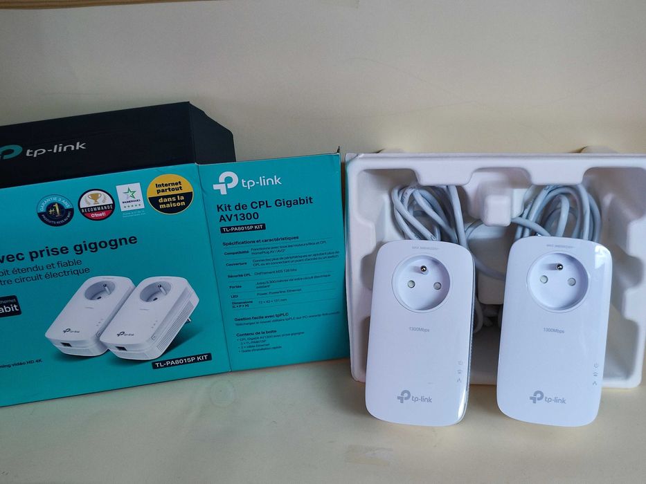 Kit Powerline TP-Link AV1300 Gigabit 2 Adaptadores