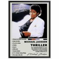 Michael Jackson Thriller Plakat Obraz z albumem prezent