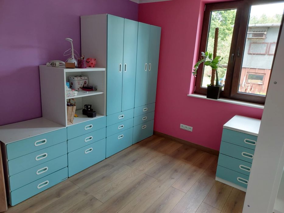 Komplet mebli dziecięcych IKEA Smastad