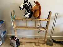 Hobby horse stojak stajnia na 4 konie