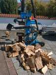 Duża łuparka hydrauliczna do drewna  łupak rębak silnik 4 kw 380v