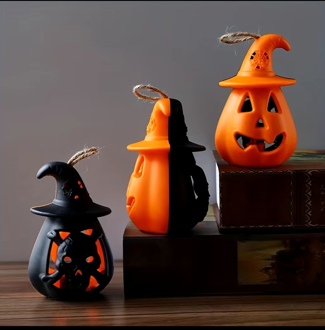 Halloween Wielobarwna lampa