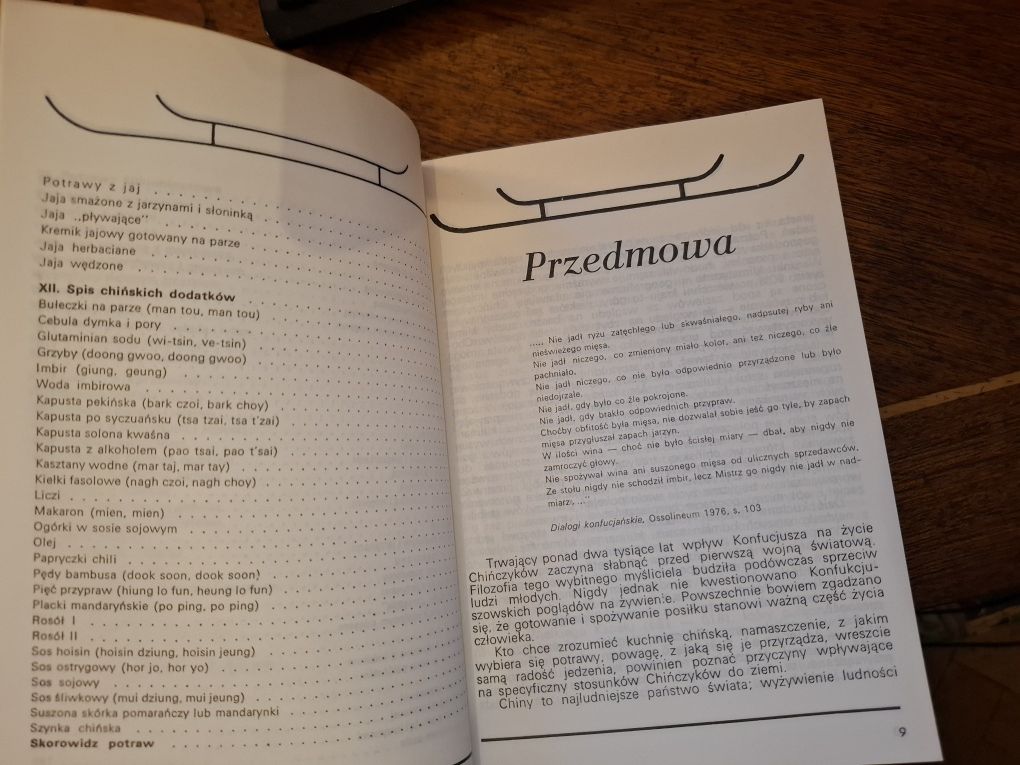 K.Pospieszyńska Kuchnia chińska / Państwa Środka 1990/88 ŁDK/ WS