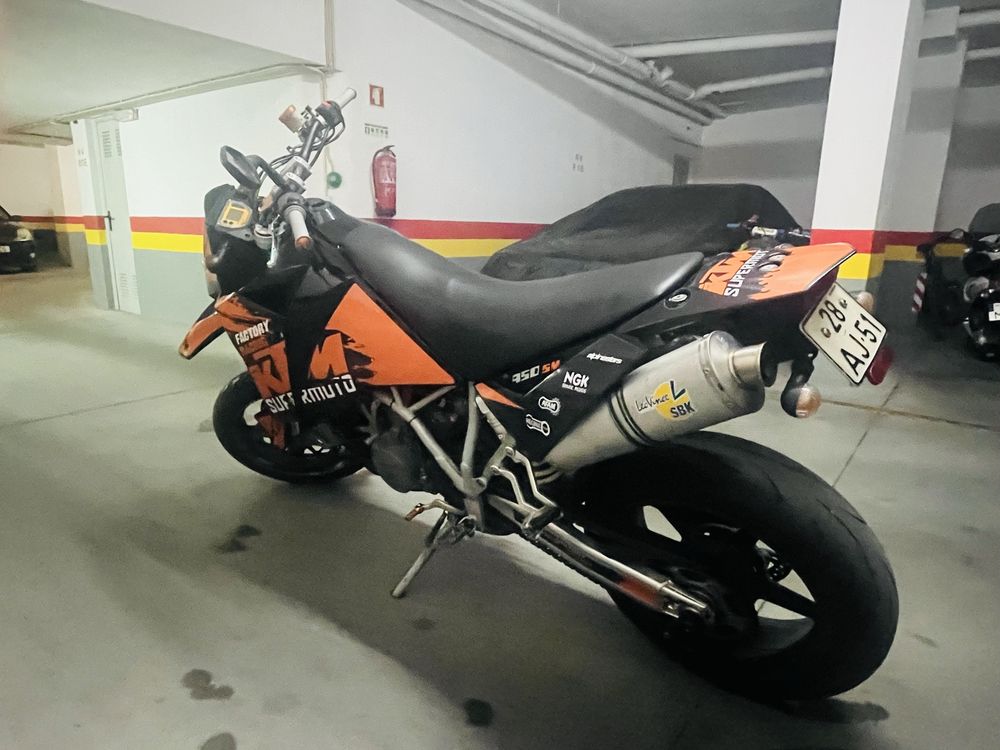 KTM LC8 950 SM vendo ou troco