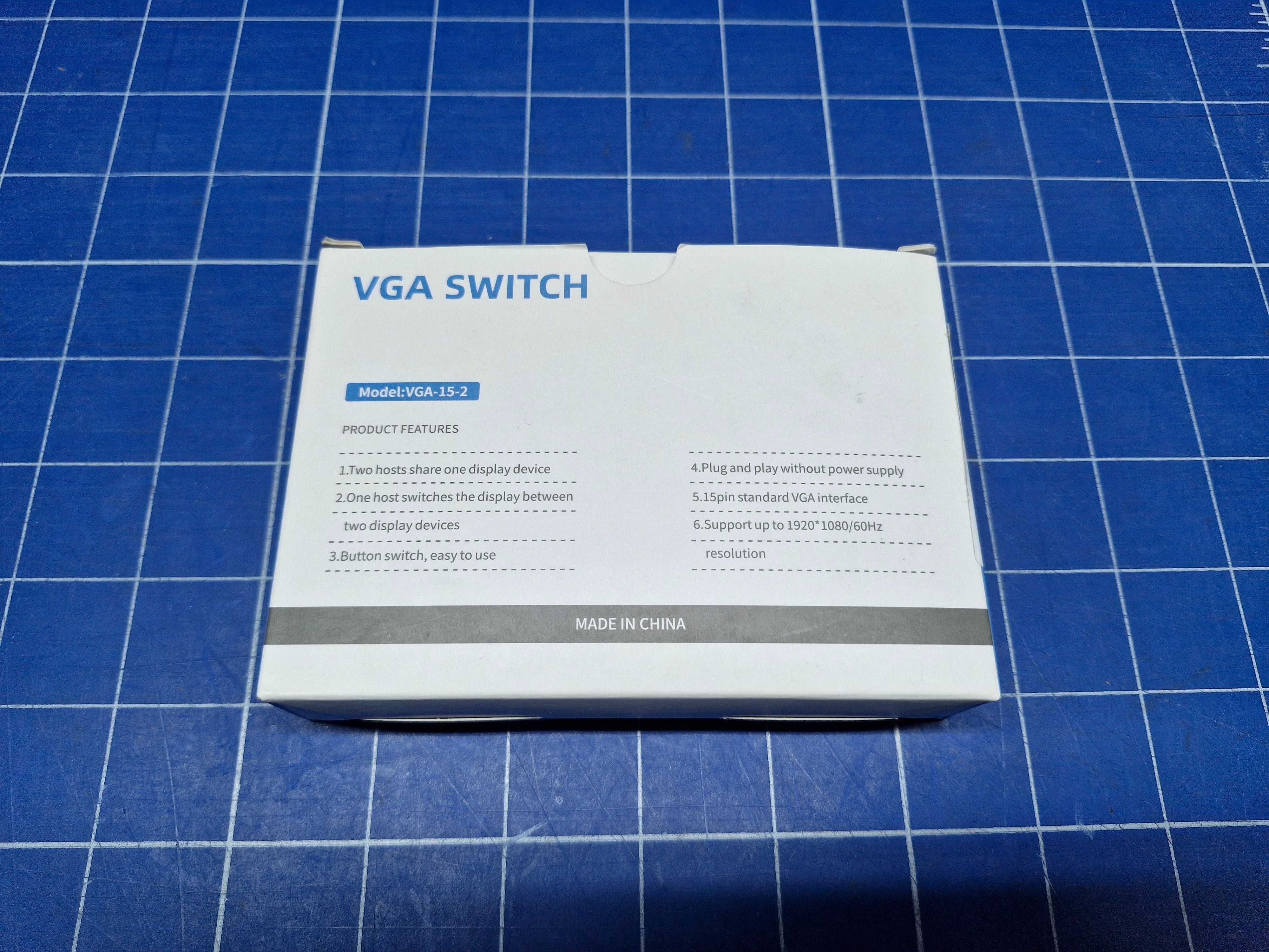 Przełącznik Sumator Switch VGA-SW-2/1