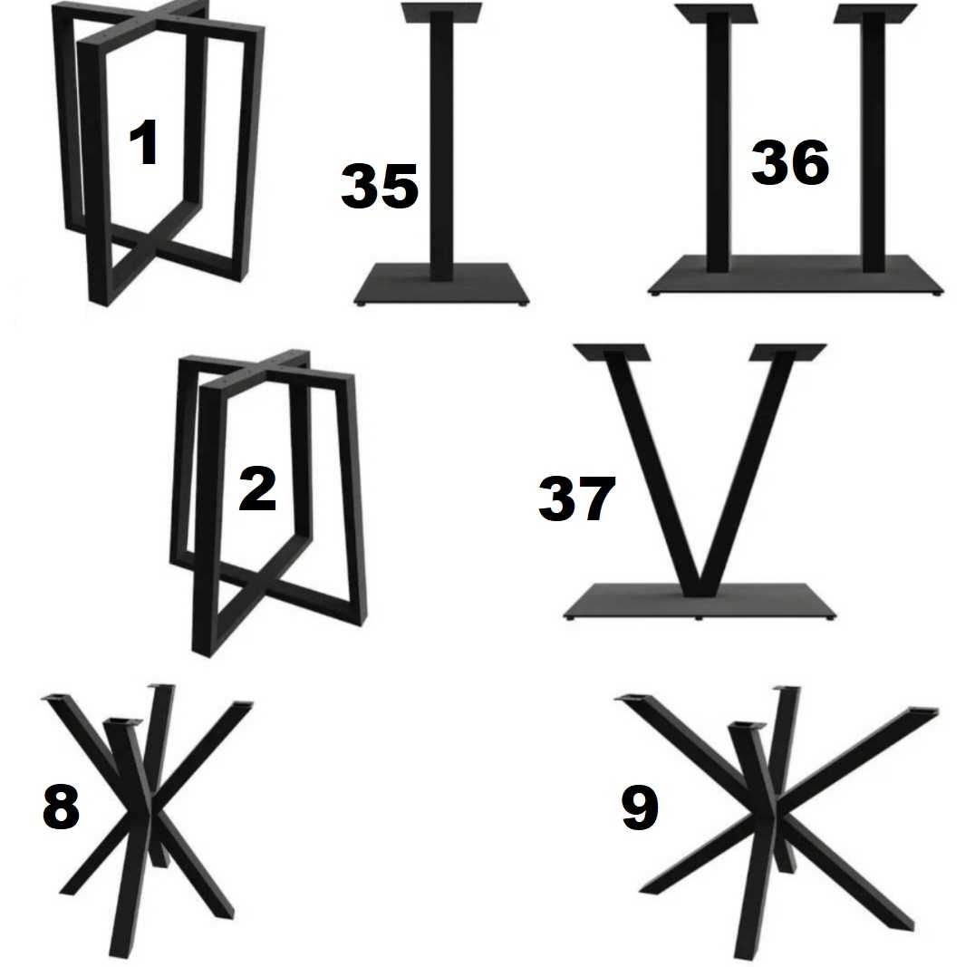 Опора ніжка для столу метал. основа под стол. каркас для стола. Лофт