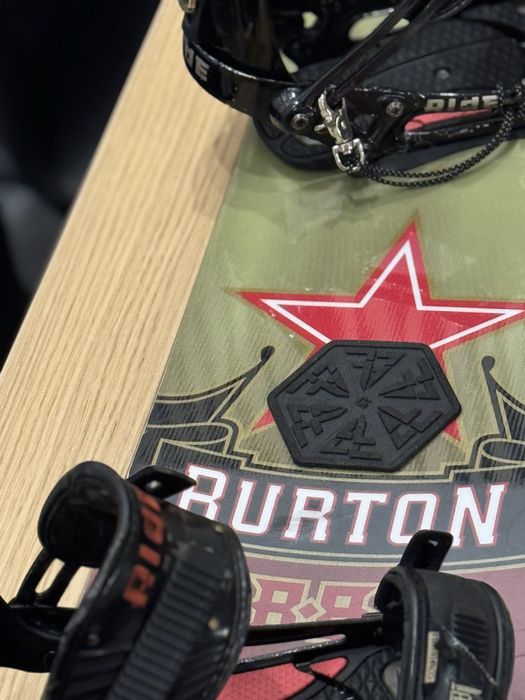 Deska snowbaord Burton z wiazania RIde SPI 158cm