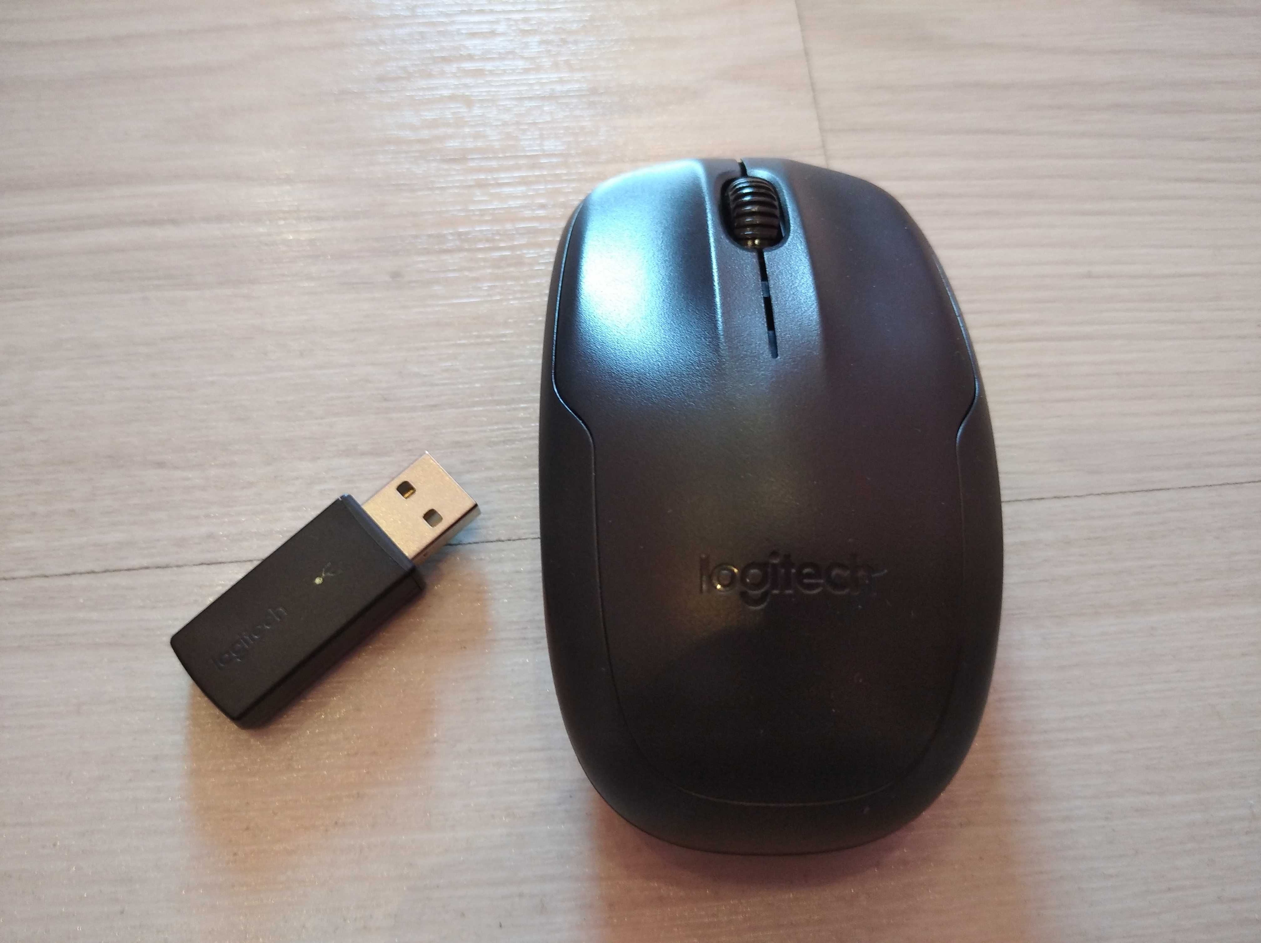 Klawiatura bezprzewodowa Logitech MK220 z myszką nowa bezprzewodowa