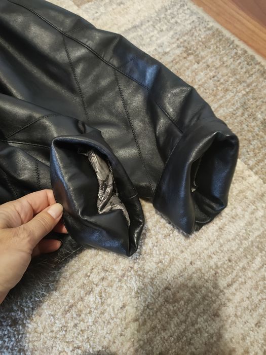 Куртка кожаная М