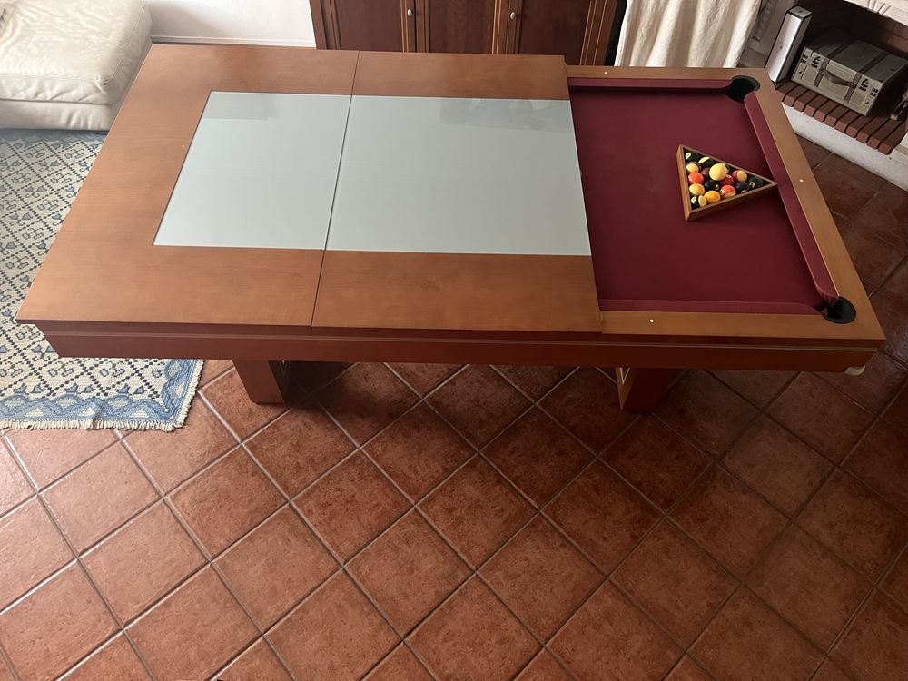 Mesa Snooker com tampo