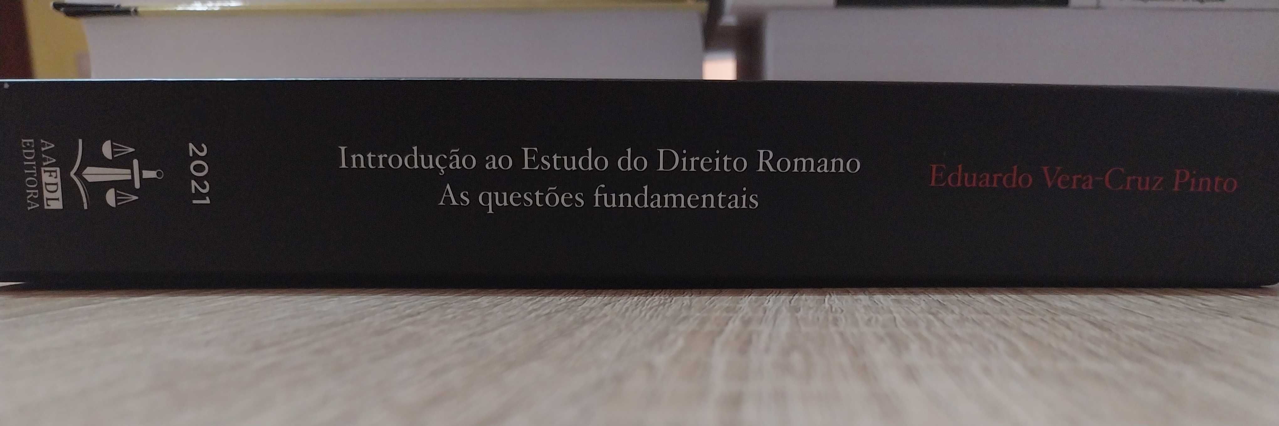 Introdução ao Estudo do Direito Romano  - As questões fundamentais