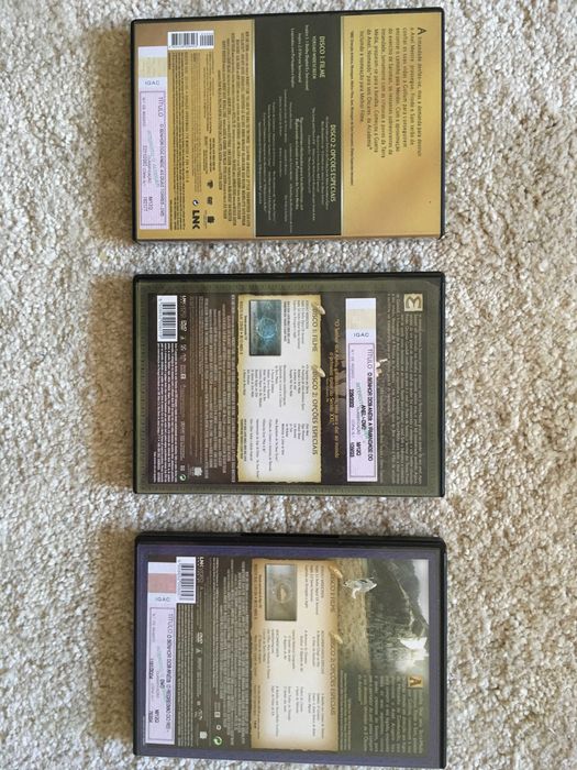DVDs Senhor dos Anéis