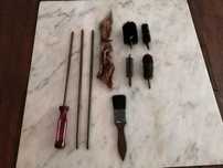 conjunto de manutenção e limpeza