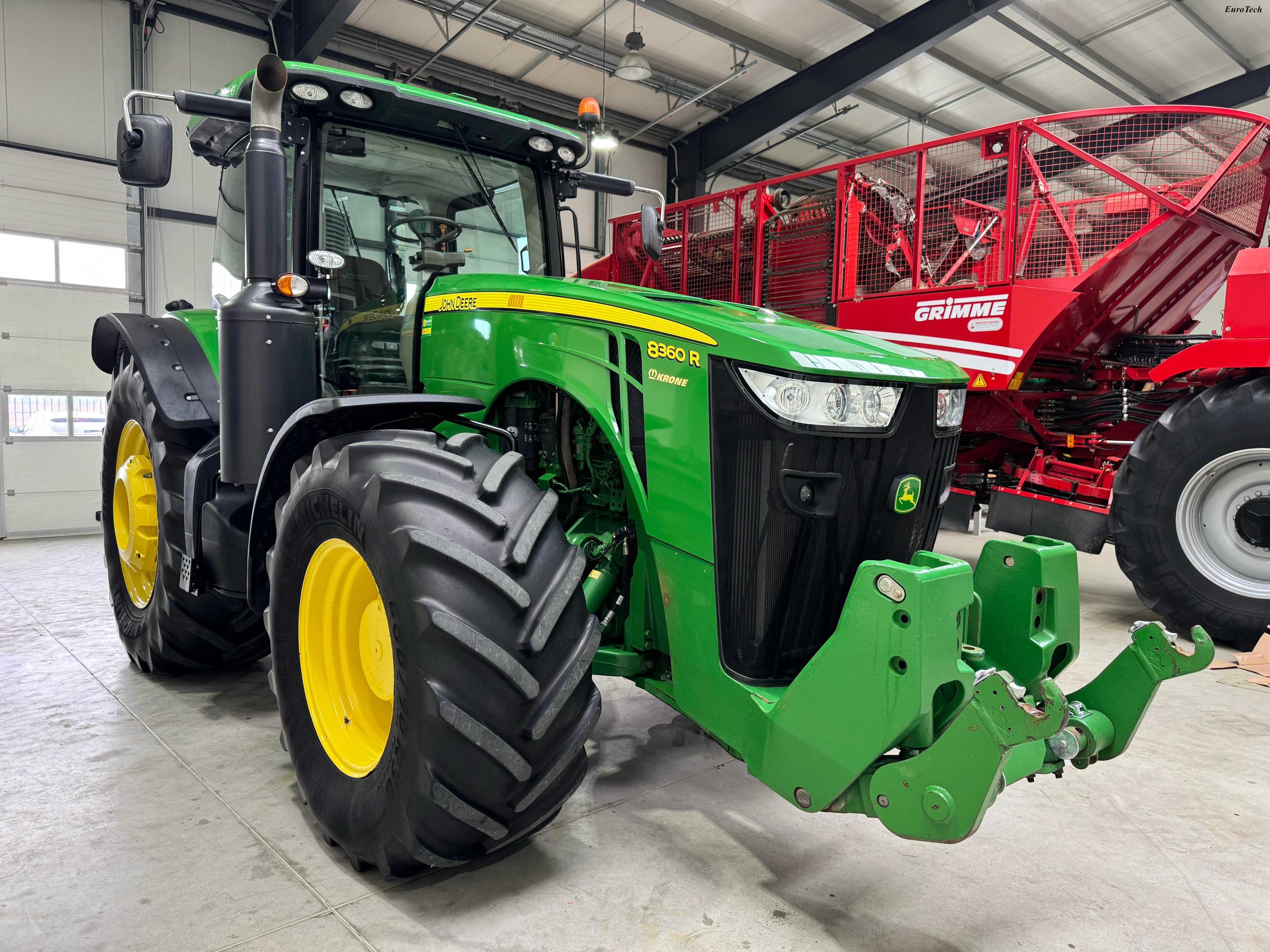John Deere 8360R 2013 bez SCR z DE jak 8345R 8370R