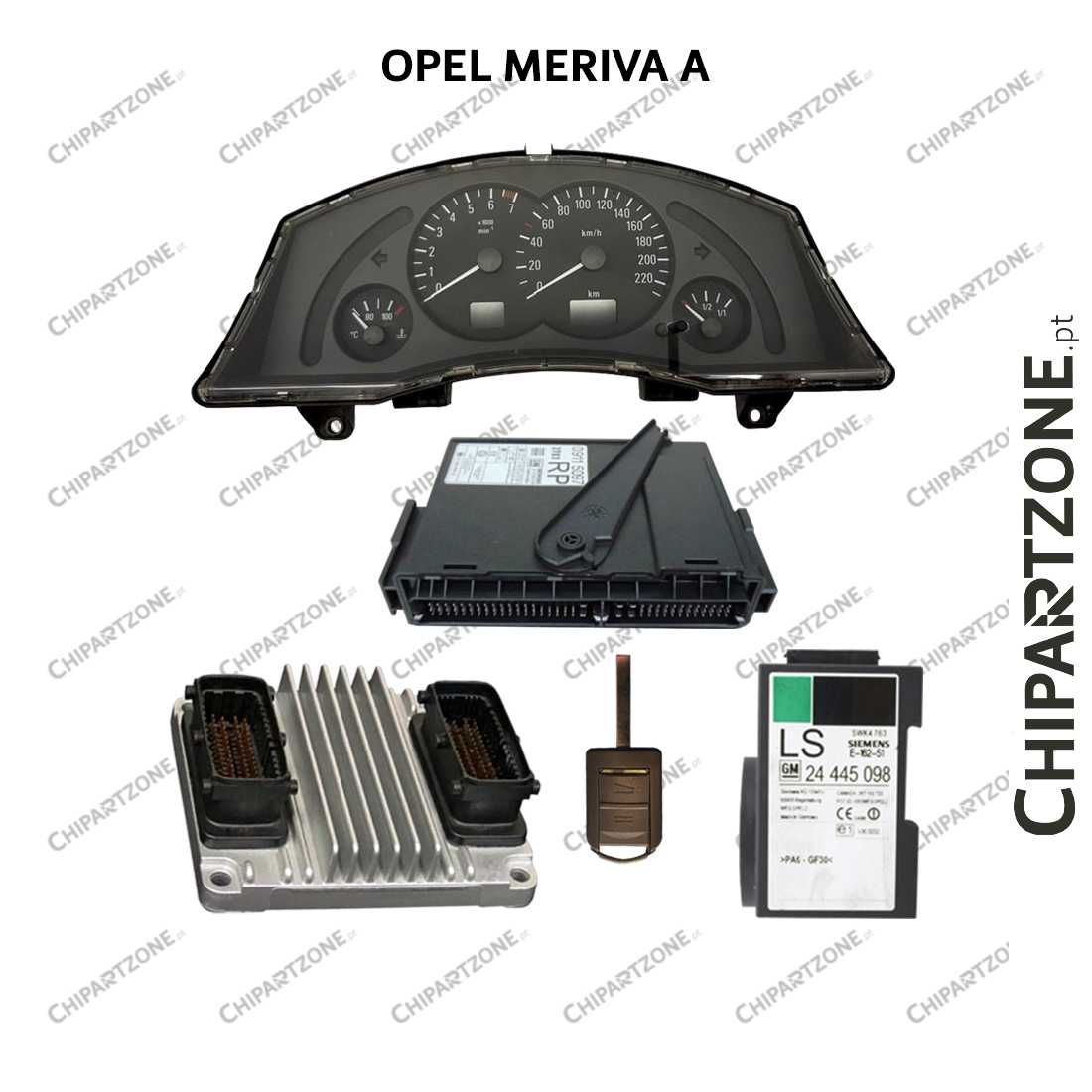CENTRALINA ECU OPEL ISUZU DELPHI - 1.7L/TX2