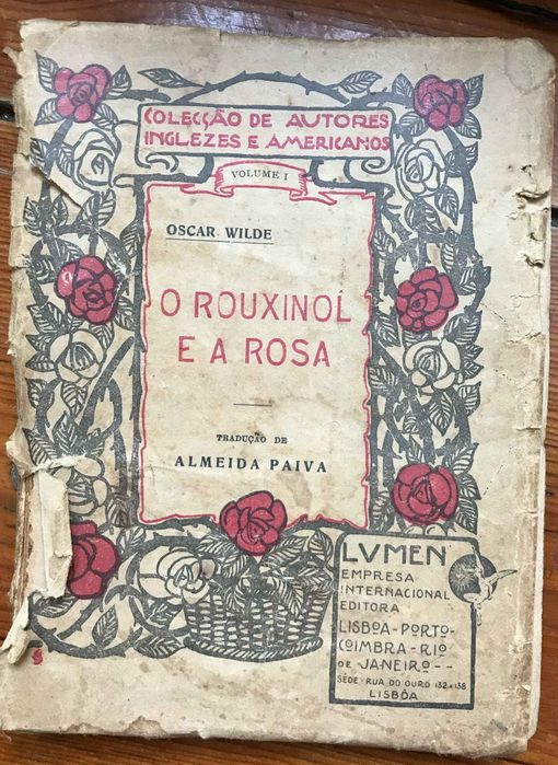 O Rouxinol e a Rosa e outros contos Oscar Wilde 1921 1 edicao