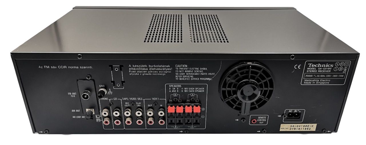 Wzmacniacz Technics SA-GX180