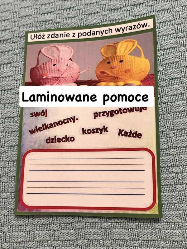 Układanka zdaniowa Wielkanoc