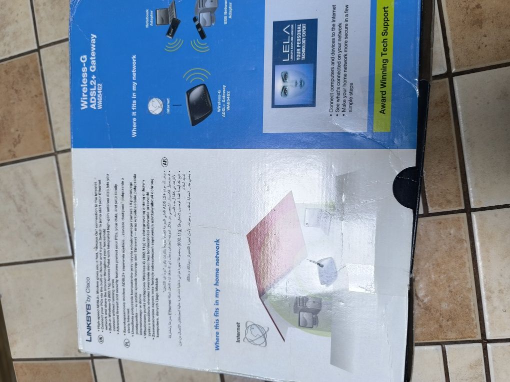 Ruter Cisco Linksys WRT54G2