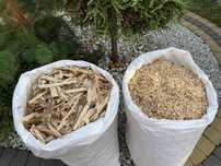 Biomasa na pellet sucha (podsypka pod krzewy)