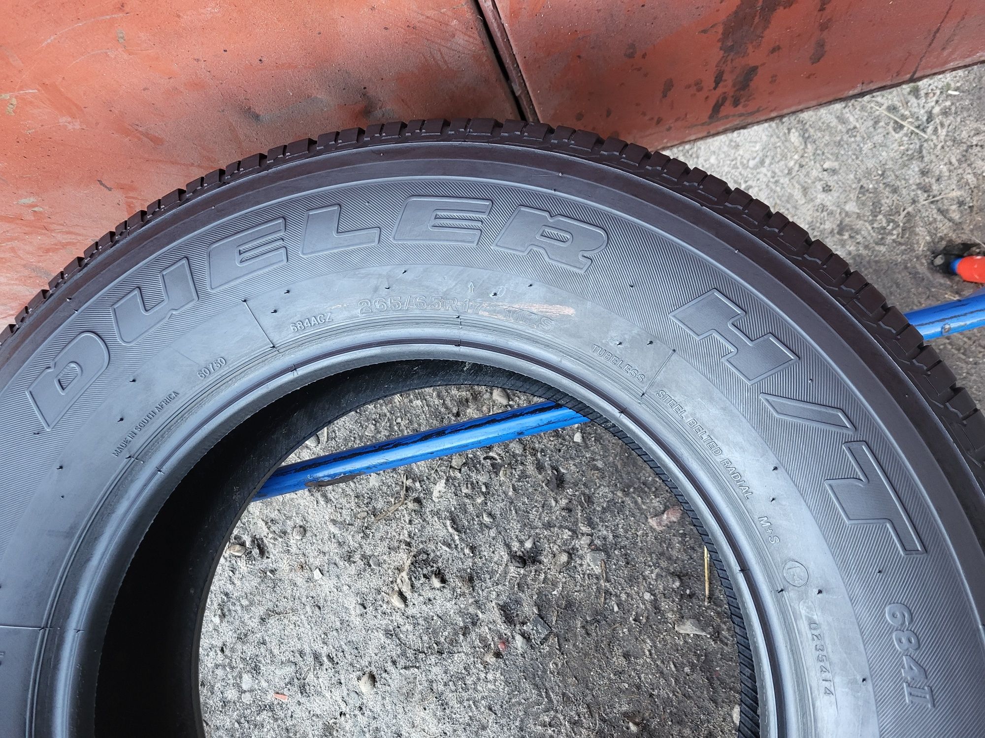 265/65/17 R17 Bridgestone Dueler H/T 2шт ціна за 1шт шини