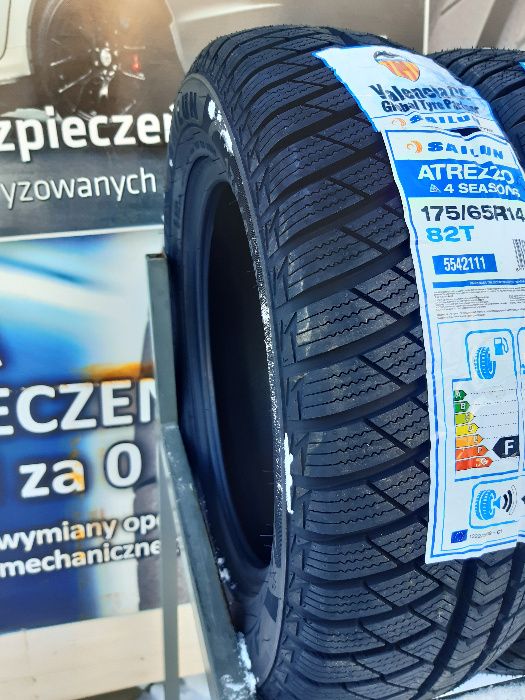 4XOpona Wielosezonowa 175/65 R14 82T SAILUN ATREZZO 4SEASONS